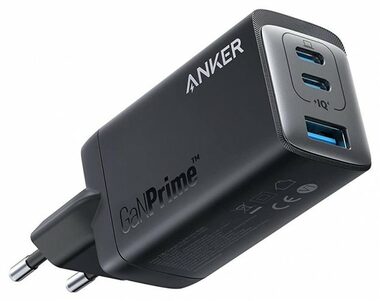 Anker GaN Prime 65W černá / Nabíječka / 2x USB-C / 1x USB-A 