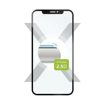 FIXED Full-Cover Ochranné tvrzené sklo pro POCO F6 Pro černá / lepení přes celý displej 