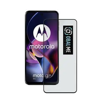 OBAL:ME 5D Tvrzené Sklo pro Motorola G54 5G/Power Edition černá