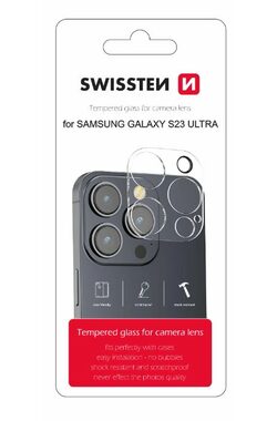 SWISSTEN Ochranné sklo čoček fotoaparátu pro SAMSUNG GALAXY S23 Ultra