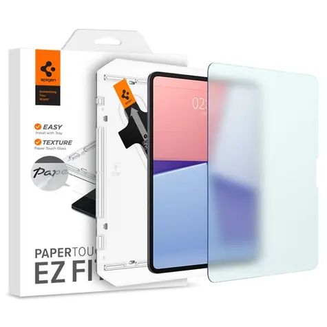 Spigen Paper Touch EZ Fit 1 Pack ochranná fólie pro Apple iPad Pro 12.9" 2024