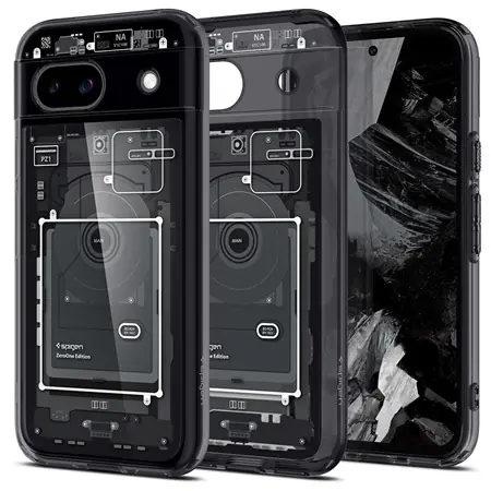 Spigen Ultra Hybrid ochranný kryt pro Google Pixel 8a zero one černá