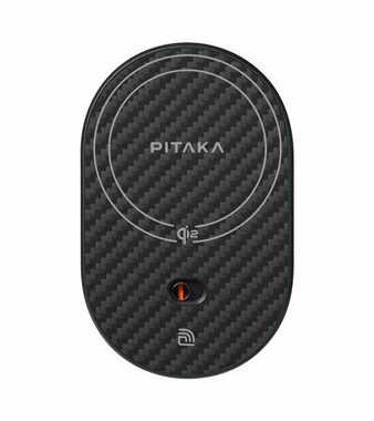 Pitaka MagEZ Car Mount Pro 2 Qi2 černá / bezdrátový nabíjecí držák / 15W MagSafe nabíjení / NFC