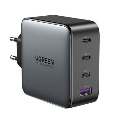 UGREEN CD226 Síťová nabíječka 100W GaN šedá / 3x USB-C / 1x USB-A