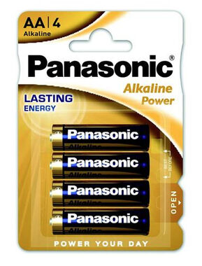 Panasonic Alkaline Power LR6APB/4BP AA 4ks / blistr