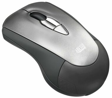 Adesso iMouse P10 černá / bezdrátová myš / laserová / gyroskop / 2400DPI / 6 tlačítek / 2.4GHz