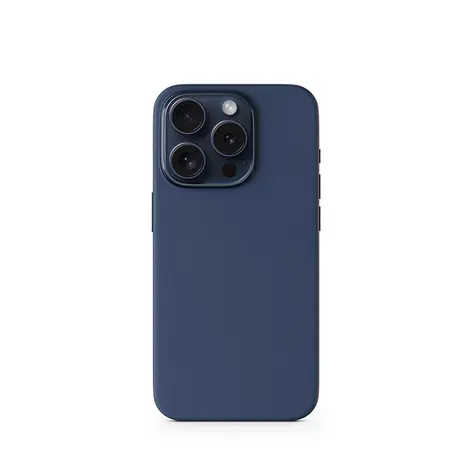 Epico Mag+ Leather Case zadní kryt pro Apple iPhone 15 Pro modrá