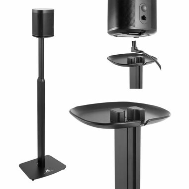 Maclean MC-896 Stojan na reproduktor černá / Pro Sonos One & One SL
