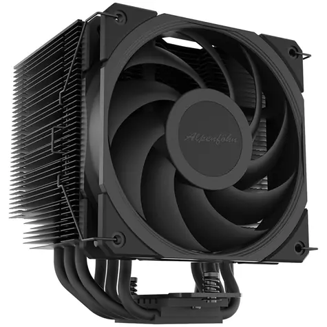 Alpenföhn Brocken 4 / chladič CPU / 120mm / 220W TDP / 22.8 dB @ 1600 RPM / 6 Heatpipes / 55.33 CFM / pro Intel + AMD