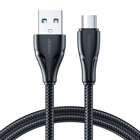 Joyroom S-UM018A11 Surpass Nabíjecí kabel USB-A (M) - MicroUSB (M) 2.4A 2m černá 