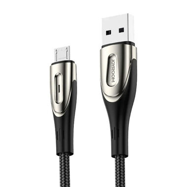 Joyroom S-M411 Rychlonabíjecí kabel USB-A (M) - MicroUSB (M) 3A 1.2m černá