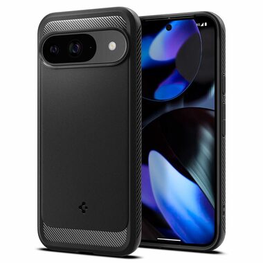 Spigen Rugged Armor ochranný kryt pro Google Pixel 9 Pro/Pixel 9 matte black