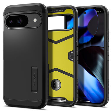 Spigen Tough Armor ochranný kryt pro Google Pixel 9 Pro/Pixel 9 black