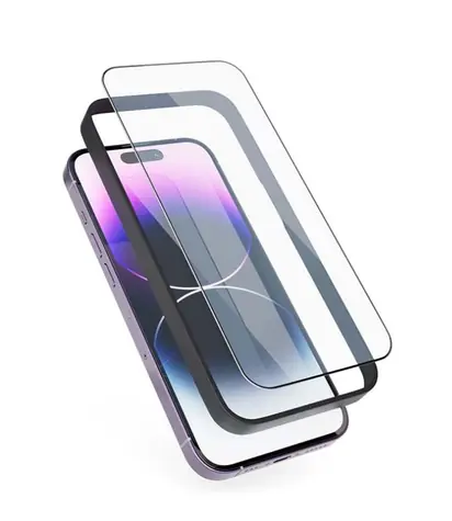 Epico Edge to Edge Glass - 2 pack Ochranné sklo pro Apple iPhone 15 Plus / s instalačním rámečkem