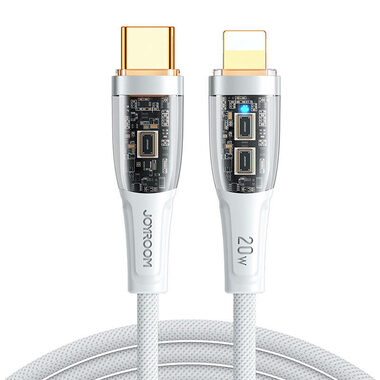 Joyroom S-CL020A3 Nabíjecí kabel USB-C (M) - Lightning (M) 20W 1.2m bílá