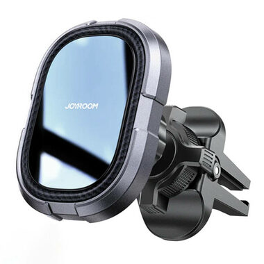 Joyroom JR-ZS311 (do ventilace) šedá / Magnetický držák na telefon do ventilace auta / 4" až 7"