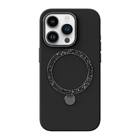 Joyroom PN-14L4 Case Dancing Circle ochranný kryt s MagSafe pro Apple iPhone 14 Pro Max černá 