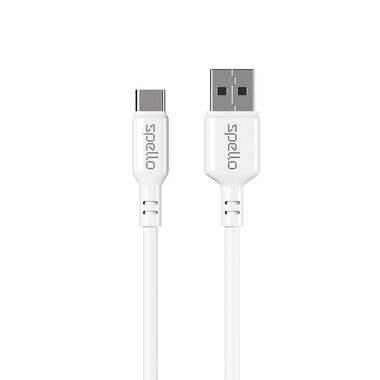 Spello kabel USB-C na USB-A 1.2m bílá
