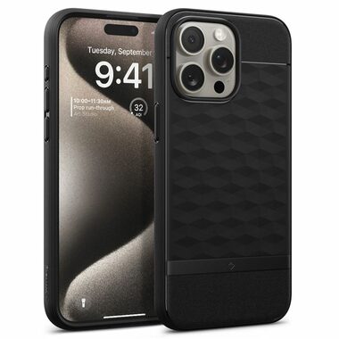 Spigen Caseology Parallax MagSafe ochranný kryt pro Apple iPhone 15 Pro Max černá