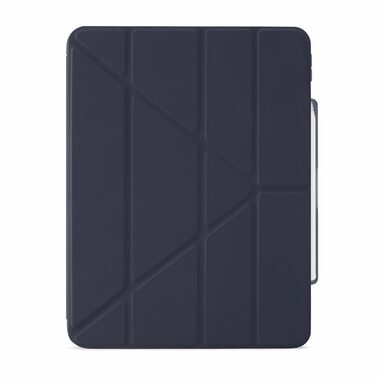 Pipetto Origami No3 Pencil Case Ochranný kryt pro Apple iPad Air 13 (2024) tmavě modrá