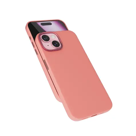 Epico Mag+ Pro silikonový ochranný kryt s MagSafe pro Apple iPhone 16 růžová