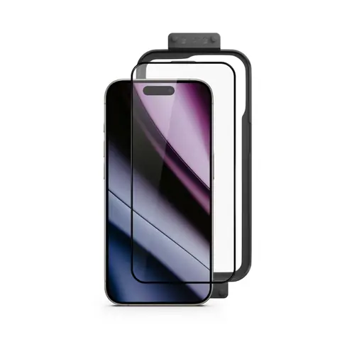 Epico Hero Glass 3D Ochranné sklo pro Apple iPhone 16 Plus / s instalačním rámečkem