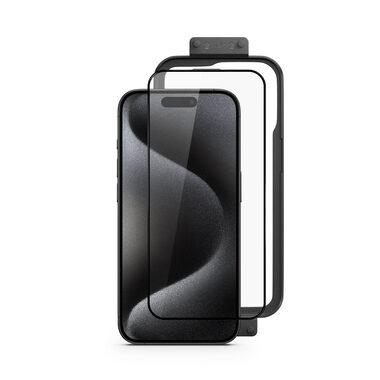 Epico UNUM Sapphire Shield 3D Ochranné sklo pro Apple iPhone 16 / s instalačním rámečkem