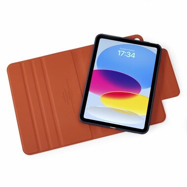 Pipetto Origami No5 Rotating Folio Case Ochranný kryt pro Apple iPad 10.9" (2022) tmavě modrá