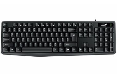 GENIUS KB-117 černá / Drátová / Copilot / USB / CZ+SK layout