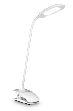 CONNECT IT CLIP bílá / Stolní LED lampička / 170 lm