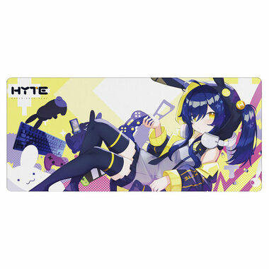 Hyte Bunny Splash Desk Pad / Herní podložka pod myš / 900 x 400 mm