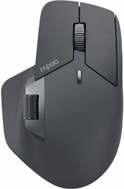 Rapoo MT760L Multi-mode černá / Bezdrátová optická myš / 4000 DPI / 2.4 GHz / BT 4.0 a 5.0 / 10 tl.
