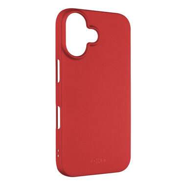 FIXED Zadní pogumovaný kryt Story pro Apple iPhone 16 červený / doprodej
