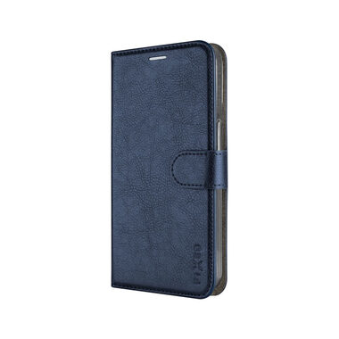 FIXED Pouzdro typu kniha Opus pro Apple iPhone 16 modré