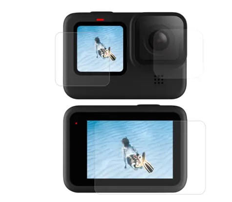 Telesin GP-FLM-902 Ochranná fólie na displej a objektiv pro GoPro Hero 9 & Hero 10 & Hero 11 & Hero 12  / doprodej