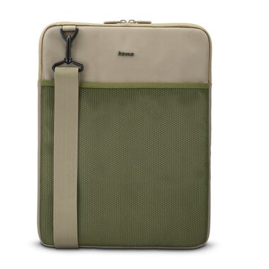 Hama To Go 15.6"-16.2" béžovo-zelená / obal na notebook / popruh na rameno