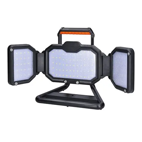 Solight WM-50W-RE LED reflektor / 50W / přenosný / nabíjecí / 5000lm