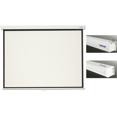 SENCOR SMS N240W bílá / 236 x 147 cm