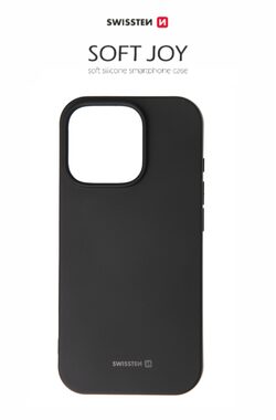 SWISSTEN SOFT JOY pouzdro pro Apple iPhone 16 Pro černá