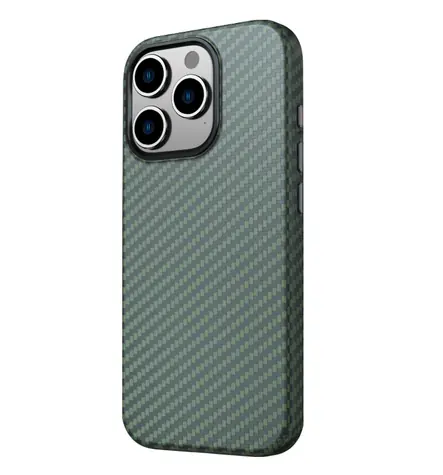 SWISSTEN MagStick SHELL pouzdro pro Apple iPhone 15 Pro Max zelená