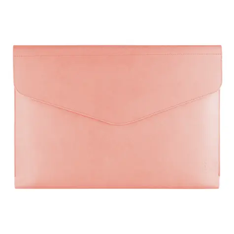 FIXED Pouzdro Siena pro notebooky a tablety o úhlopříčce do 13" broskvové