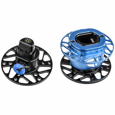 Cube Controls QRX Full Set modrá / Rychloupínák s USB průchodem / 50.8-70 mm