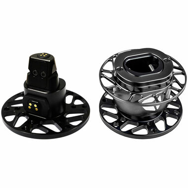 Cube Controls QRX Full Set černá / Magnetická rychloupínák s USB průchodem / 50.8-70 mm