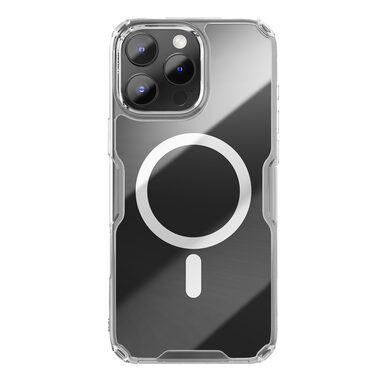 Nillkin Nature TPU PRO Magnetic Kryt pro Apple iPhone 16 Pro čirá