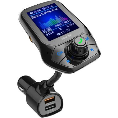 SENCOR SWM 5858 BT FM transmitter / 2x USB A / QC 3.0