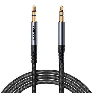 Joyroom SY-A08 Kabel Jack 3.5mm (M) - Jack 3.5mm (M) 1.2m černá 