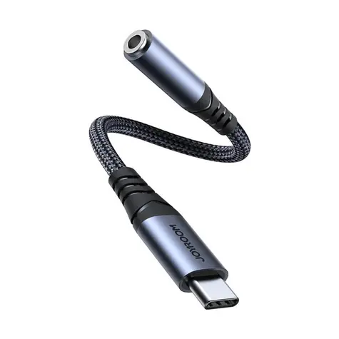 Joyroom SY-C01 Audio adaptér USB-C (M) - Jack 3.5mm (F) černá 