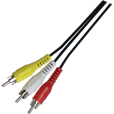 SENCOR SAV 107-015 propojovací kabel 3xRCA M - 3xRCA M 1.5m