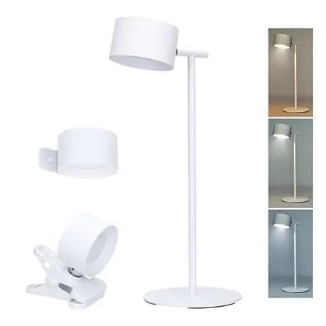 Solight WO68-B LED nabíjecí lampička 3v1 bílá / 4W / 280lm / změna CCT / stmívatelná 