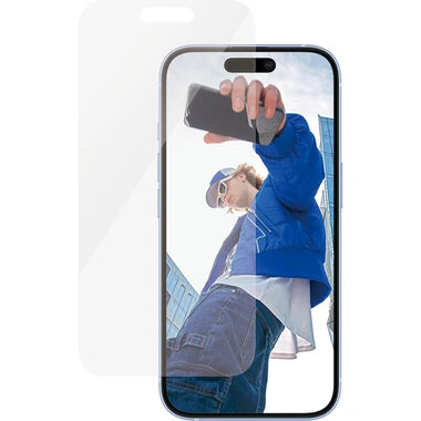 PanzerGlass Tvrzené sklo s aplikátorem pro Apple iPhone 16/15 čirá